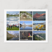 Schweiz Postkarte (Vorderseite)