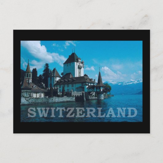 Schweiz Postkarte (Vorderseite)