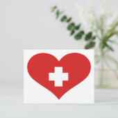 Schweiz Postkarte (Stehend Vorderseite)