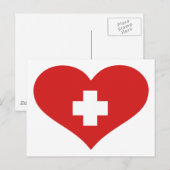Schweiz Postkarte (Vorne/Hinten)