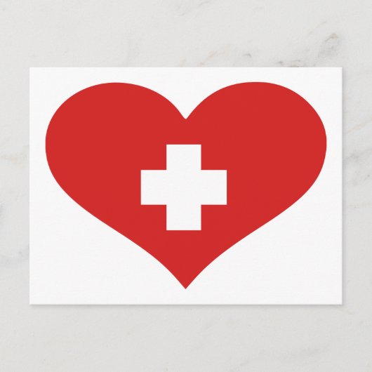 Schweiz Postkarte (Vorderseite)