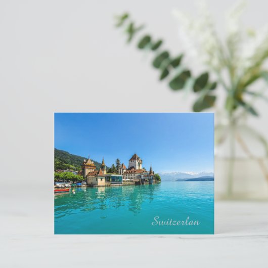 Schweiz Postkarte (Stehend Vorderseite)