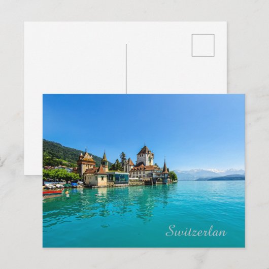 Schweiz Postkarte (Vorne/Hinten)