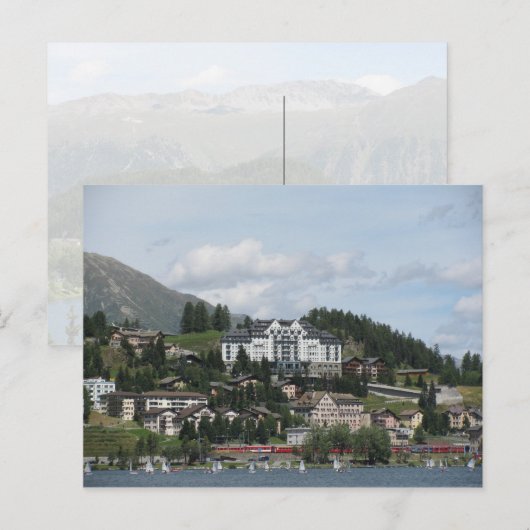 Schweiz Postkarte (Vorne/Hinten)