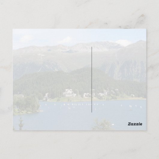 Schweiz Postkarte (Rückseite)