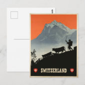 Schweiz,Postkarte Postkarte (Vorne/Hinten)
