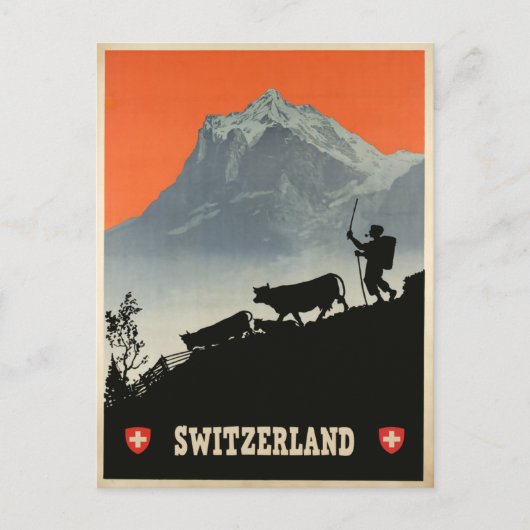 Schweiz,Postkarte Postkarte (Vorderseite)