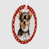 SCHWEIZ RECHTS - Siehe Zurück ... Keramik-Ornament Ornament (Vorderseite)