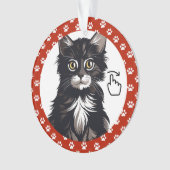 SCHWEIZ RECHTS - Siehe Zurück ... Keramik-Ornament Ornament (Vorderseite)