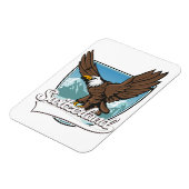 Schweiz Reise Logo Magnet (Linke Seite)
