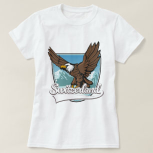 Schweiz Reise Logo T-Shirt