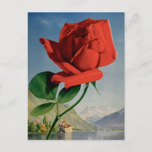 Schweiz Reise Postkarte (Vorderseite)