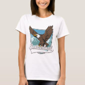 Schweiz-Reiselogo T-Shirt (Vorderseite)