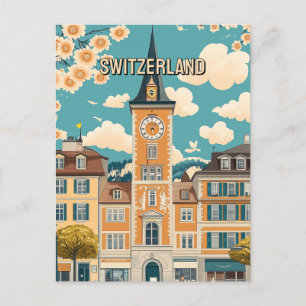 Schweiz Reisen Postkarte