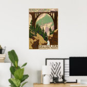 Schweiz Reiseplakat Poster (Heimbüro)