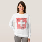 Schweiz - Salmo svizzero T-Shirt (Vorne ganz)