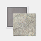 Schweiz, Savoy, Piemont Magnet (Vorderseite/Rückseite)
