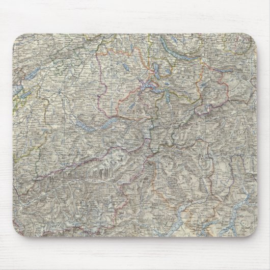 Schweiz, Savoy, Piemont Mousepad (Vorne)