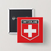 Schweiz-Schild Button (Vorne & Hinten)