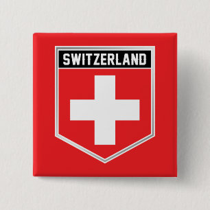 Schweiz-Schild Button