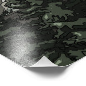 Schweiz schneebedeckter Berg Fotodruck (Ecke)