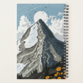 Schweiz schneebedeckter Berg Planer (Rückseite)
