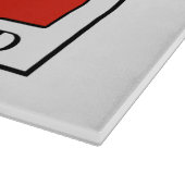 Schweiz Schneidebrett (Ecke)