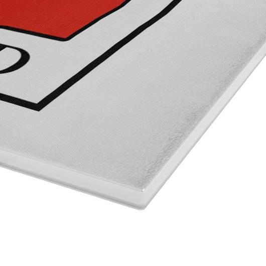 Schweiz Schneidebrett (Ecke)