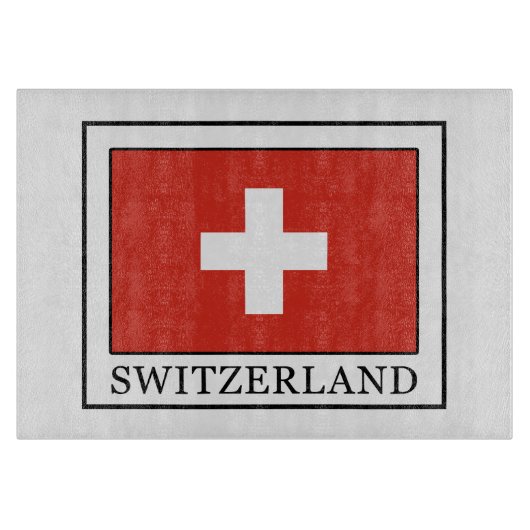 Schweiz Schneidebrett (Vorderseite)