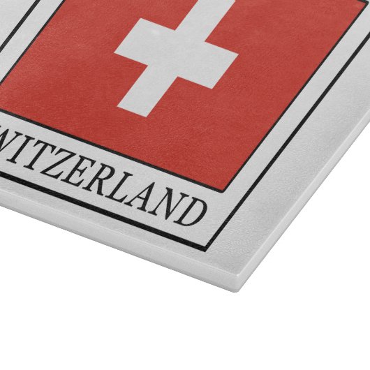 Schweiz Schneidebrett (Ecke)
