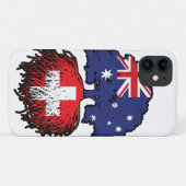 Schweiz Schweiz Australien Tree Roots Case-Mate iPhone Hülle (Rückseite (Horizontal))