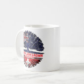 Schweiz Schweiz Australien Tree Roots Kaffeetasse (Vorderseite Links)