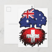Schweiz Schweiz Australien Tree Roots Postkarte (Vorne/Hinten)