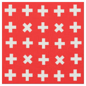 Schweiz & Schweiz Flag Mode, Reise/Sport Stoff (Nahaufnahme)