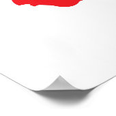 Schweiz Schweiz Karte Flag Poster (Ecke)