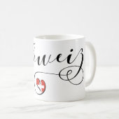 Schweiz, Schweiz, Schweiz Kaffeetasse (VorderseiteRechts)