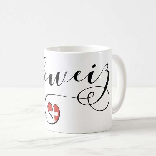 Schweiz, Schweiz, Schweiz Kaffeetasse (VorderseiteRechts)