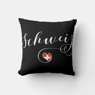 Schweiz, Schweiz, Schweiz Kissen