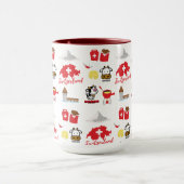 Schweiz - Schweiz Souvenir Icons Tasse (Zentrum)
