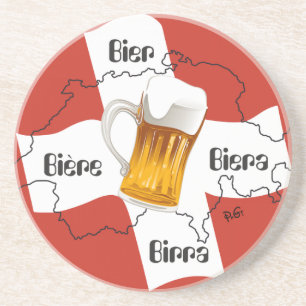 Schweiz - Schweiz - Svizzera - Svizra - Switzerlan Getränkeuntersetzer