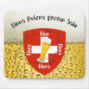 Schweiz - Schweiz - Svizzera - Svizra - Switzerlan Mousepad
