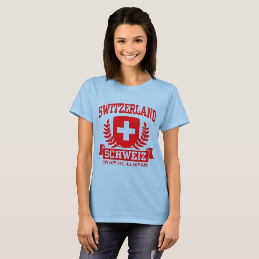 Schweiz Schweiz T-Shirt (Vorne ganz)
