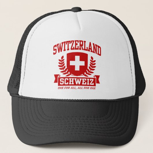 Schweiz Schweiz Truckerkappe (Vorderseite)