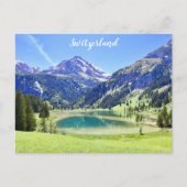 Schweiz Schweizer Alpen Foto für Ausflüge Postkarte (Vorderseite)