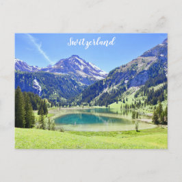 Schweiz Schweizer Alpen Foto für Ausflüge Postkarte