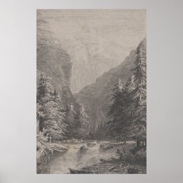 Schweiz Schweizer Alpen Landschaftsbild Poster