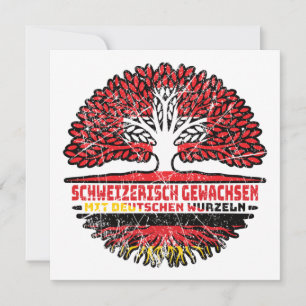 Schweiz Schweizer Deutsch Deutschland Baum Wurzel Karte