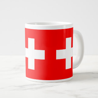 Schweiz - Schweizer Flagge Jumbo-Tasse