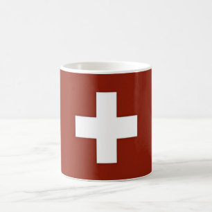 Schweiz - Schweizer Flagge - Kaffeetasse