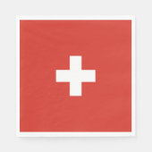 Schweiz Serviette (Vorderseite)